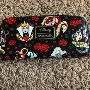 Disney loungefly villains wallet